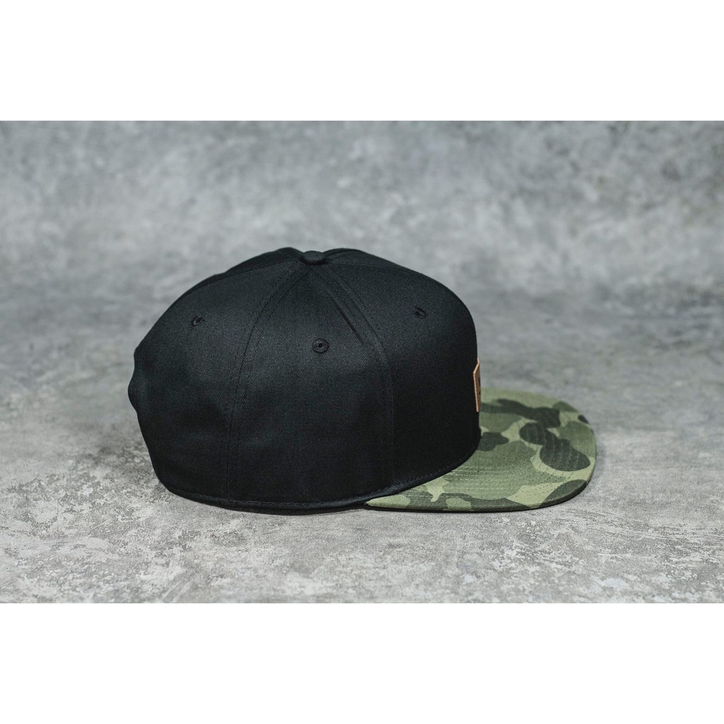 Vans Đen Lưỡi Camo Chính Hãng [Snapback]