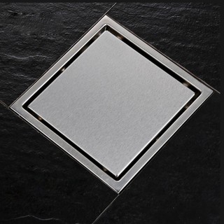 Thoát sàn ngăn mùi hôi 15x15cm inox304 ống thoát to nx554-2u