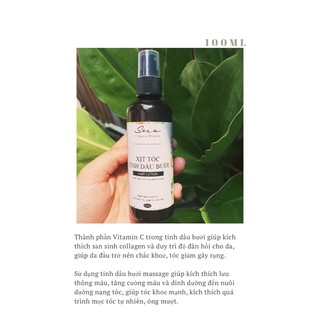 Xịt Tóc Tinh Dầu Bưởi Sore Organic - 100ml