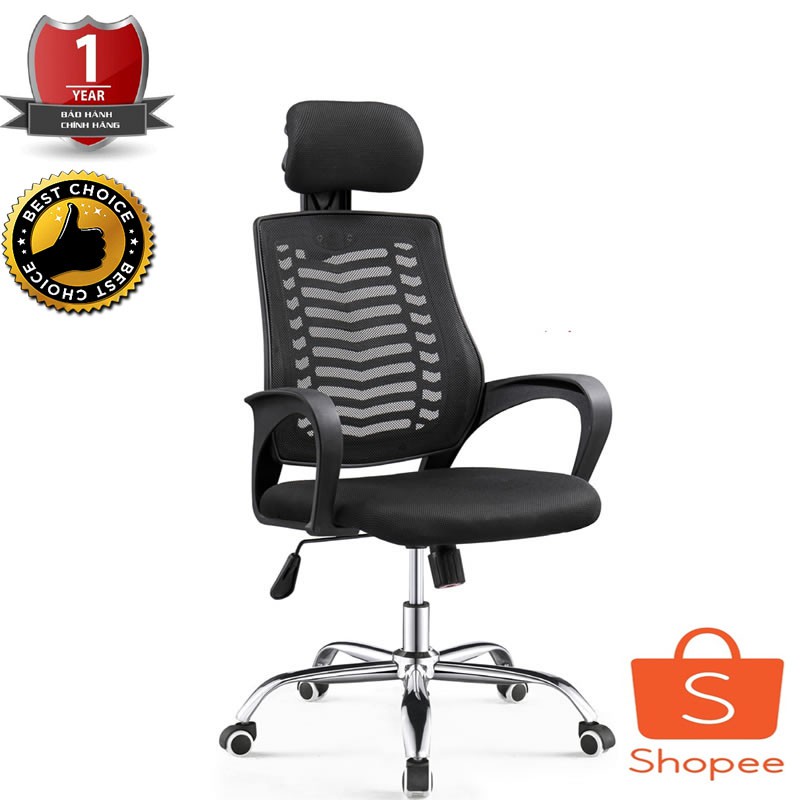 [Tặng đèn nháy tết 5m] Ghế làm việc tựa đầu BE010 - Ghế làm việc đang được ưu chuộng nhất hiện nay | BigBuy360 - bigbuy360.vn