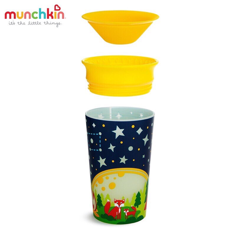 Cốc 360 Độ Chống Đổ Phát Sáng Munchkin 266ml