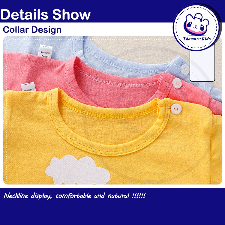 [D106] Bộ áo thun Cotton + quần ngắn cho bé trai/gái