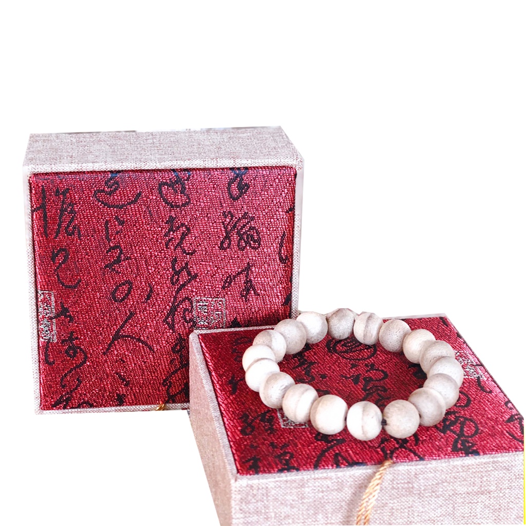 Vòng tay Trầm Hương Tốc cao cấp tự nhiên 100% - Mẫu 11 - 10 ly - (Trầm Hương Búp Sen)