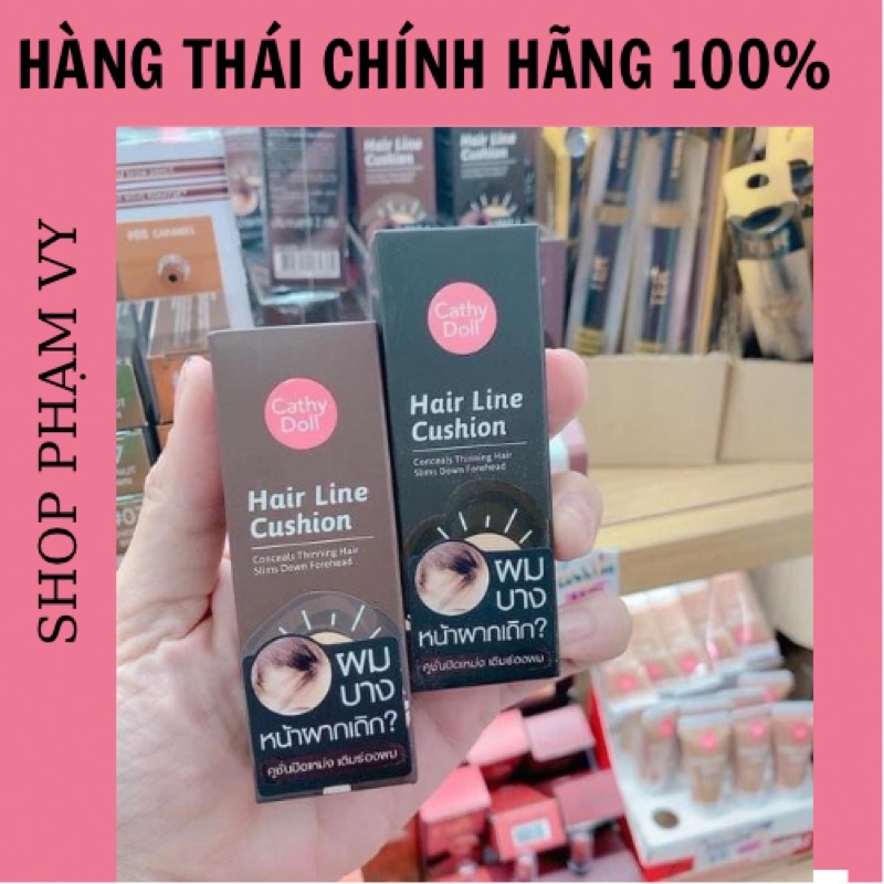 Phấn dặm tóc che hói Cathydoll Thailan , hàng chính hãng