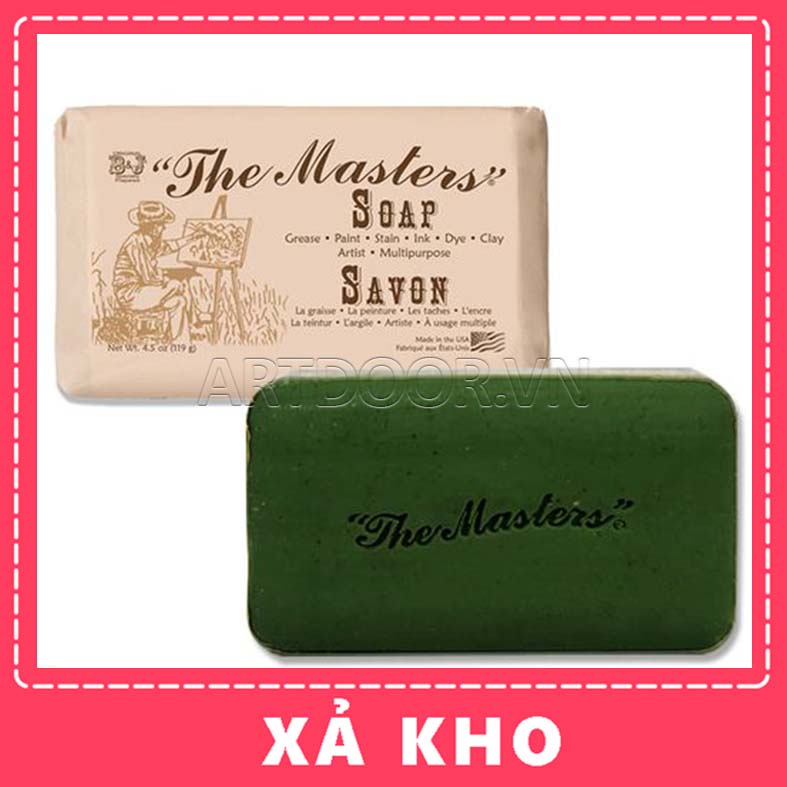 [ARTDOOR] Xà bông rửa tay vẽ tranh THE MASTERS Soap