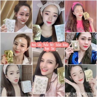 MẶT NẠ TRẮNG DA CẤY PHẤN MAGIC SKIN (Gói Lẻ)
