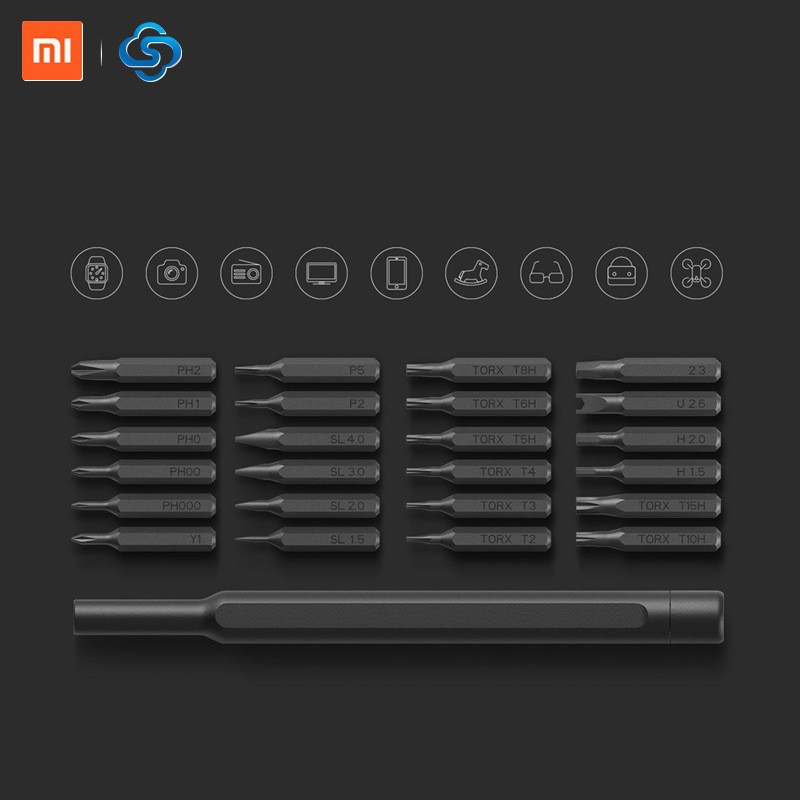 Bộ Tua Vít Bỏ Túi Đa Năng Xiaomi Mijia Wiha 24 Đầu Vít 1 Bộ
