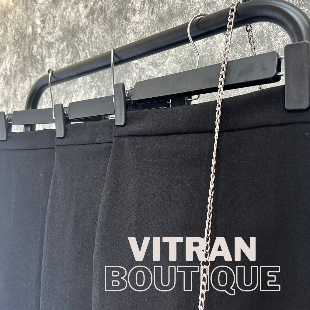 Chân váy bút chì xẻ sau dáng dài 70cm