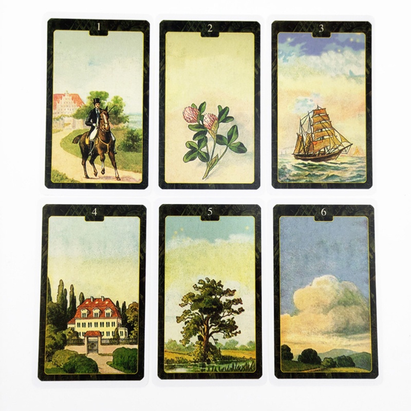Bộ bài tarot bói toán Lenormand 36 lá cao cấp