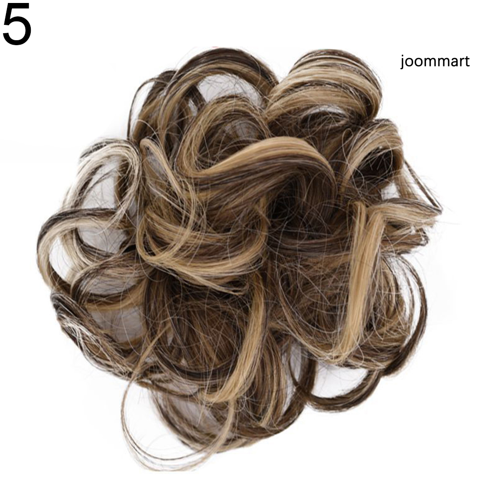 (Hàng Mới Về) Búi Tóc Giả Hình Bánh Donut Uốn Xoăn Thời Trang Cho Nữ | BigBuy360 - bigbuy360.vn