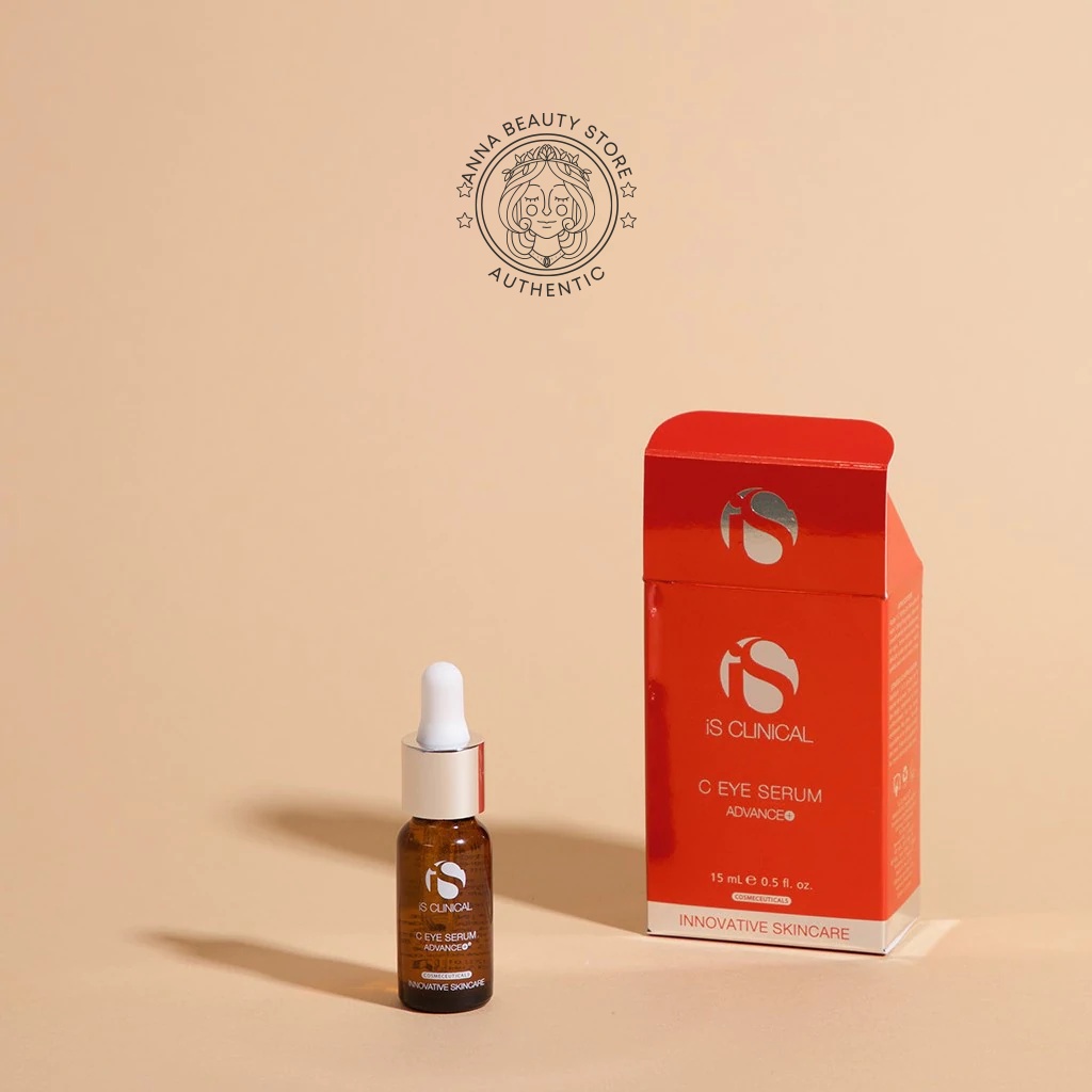 [Serum Eye] Serum Cho Mắt Chống Lão Hóa, Bọng Mắt &amp; Quầng Thâm, Tái Tạo, Cấp Ẩm - Serum iS Clinical C Eye Serum 15ml