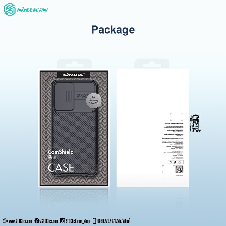 ỐP LƯNG SAMSUNG GALAXY S21 5G NILLKIN CAMSHIELD PRO BẢO VỆ CAMERA CHÍNH HÃNG