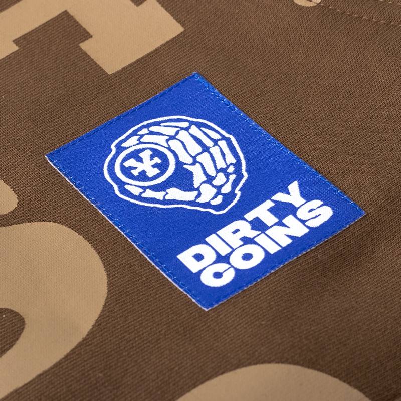 DirtyCoins Áo khoác Letters Monogram Hoodie - Brown / Light Brown | BigBuy360 - bigbuy360.vn