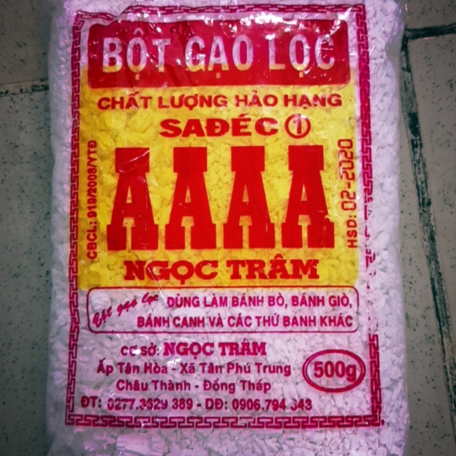 Bột gạo làm bánh