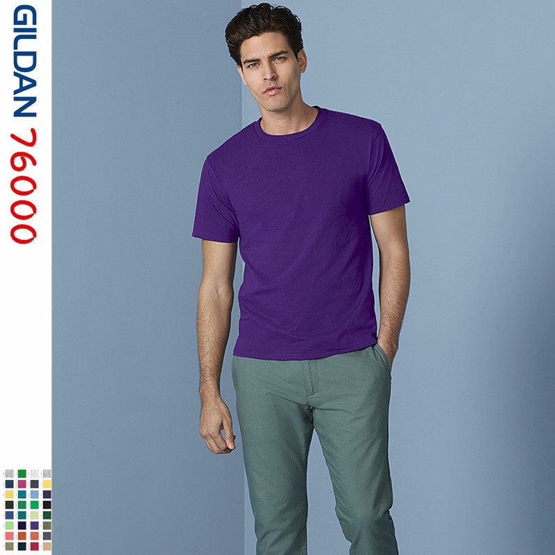 Áo phông nam nữ, Áo Thun Trơn GILDAN chính hãng, 100% COTTON USA, đủ tem tag