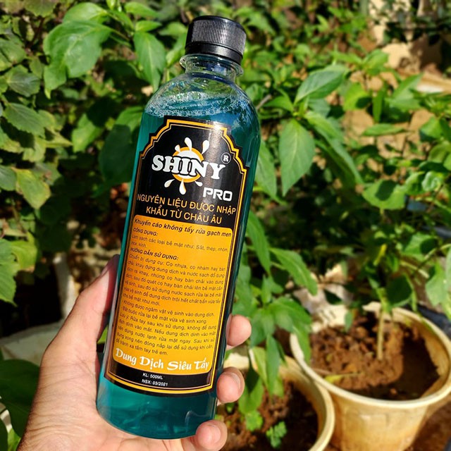 Dung Dịch Nước Tẩy Rửa Xe Máy Đa Năng 3X Clean + Shiny Pro Tẩy Nhanh Dầu Nhớt Và Các Vết Rỉ Sét Lâu Năm
