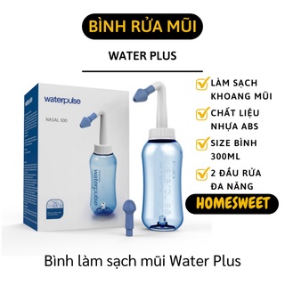 Bình Rửa Mũi - Bình Làm Sạch Mũi Water Plus 2 Đầu Rửa Cho Người Lớn Và Trẻ Em 6332