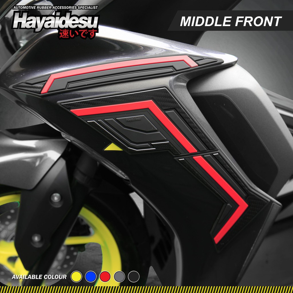 Miếng Dán Bảo Vệ Thân Xe Trước Hayaidesu AEROX Connected 2021