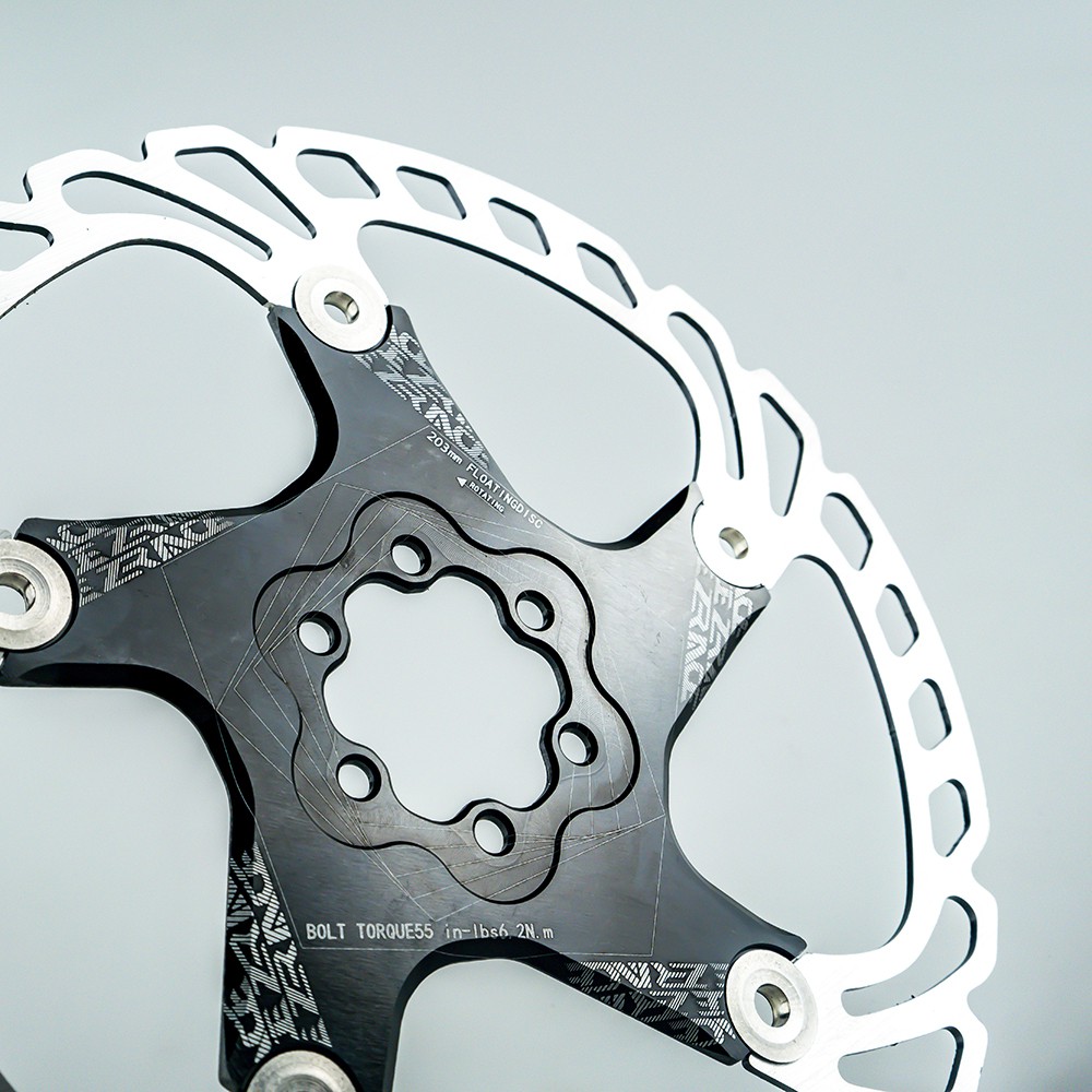 Ống Tản Nhiệt 6 Vít 160mm 180mm 203mm Cho Phanh Đĩa Xe Đạp MTB