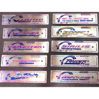 Bảng tên Titan Exciter/Winner/Raider/Sonic/Satria/Click/Vario/Sirius/Wave