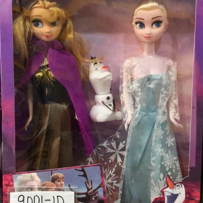 Mô Hình Búp Bê Barbie Elsa Anna Olaf Trong Phim Frozen 2 Mới