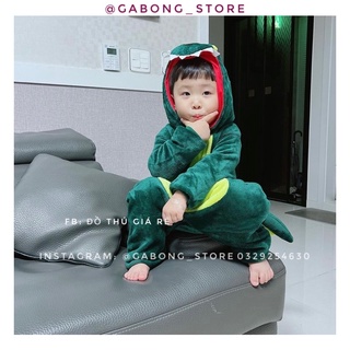 bộ đồ thú khủng long cho bé