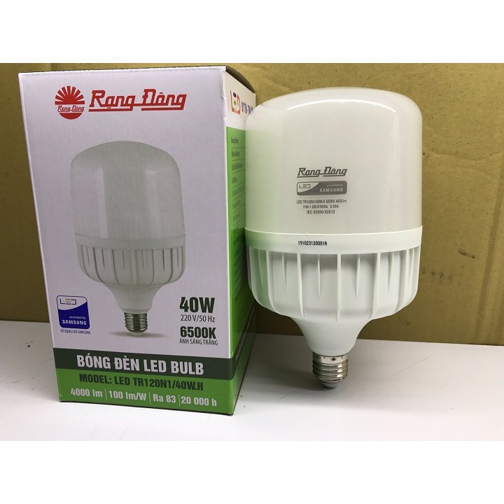 Bóng đèn led Rạng Đông 20w 30w 40W, ĐÈN LED RẠNG ĐÔNG