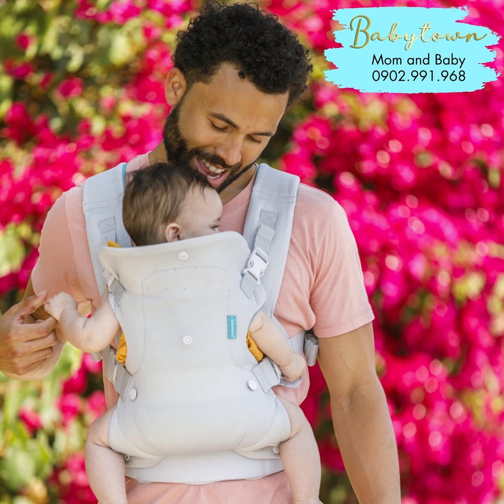 ĐỊU 4 TƯ THẾ CHO BÉ CAO CẤP INFANTINO LIGHT &amp; AIRY CONVERTIBLE CARRIER