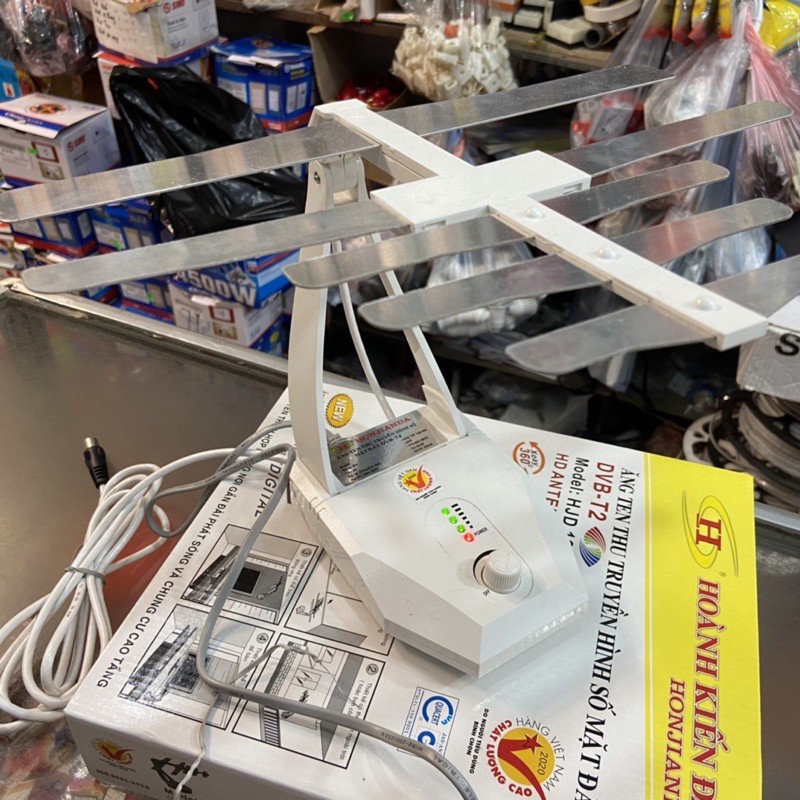 ANGTEN đầu thu kĩ thuật số DVB t2 model có bộ khuếch đại tăng sóng