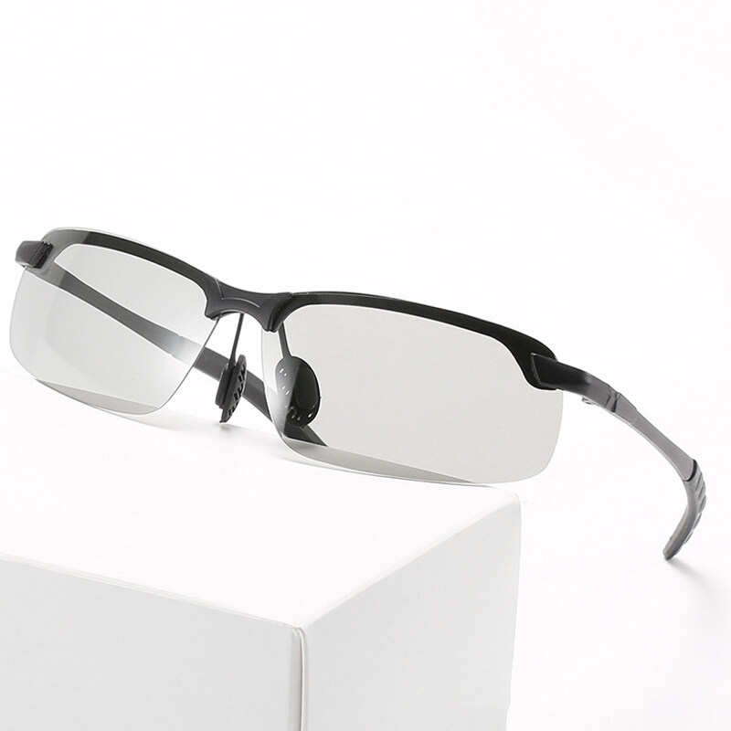 Kính Chống Nắng PTQ Gọng Kim Loại Tầm Nhìn Ban Đêm Phong Cách Thể Thao Thời Trang Cho Nam