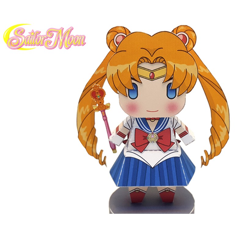 [ Standee Anime ] Giấy xếp mô hình nhân vật Sailor Moon