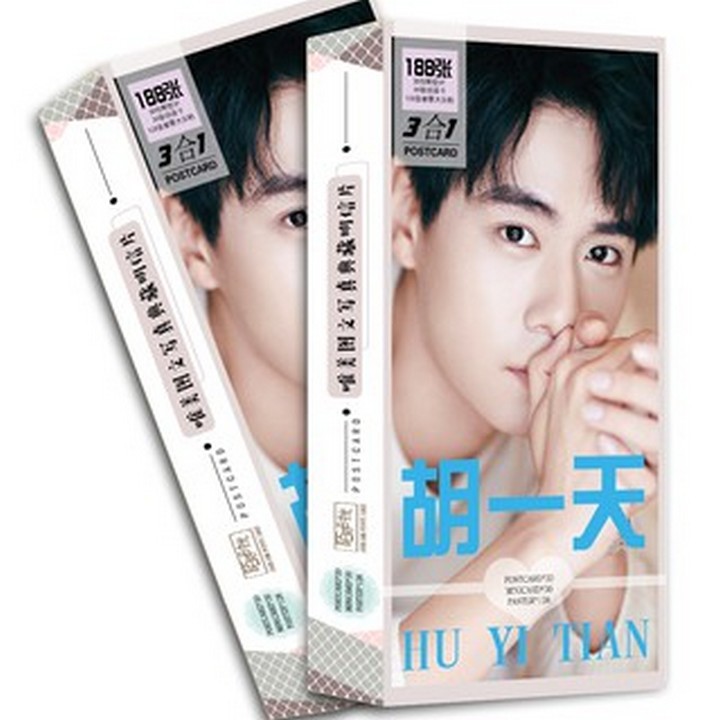 Postcard Hồ Nhất Thiên 1660 ảnh hộp ảnh có ảnhdán sticker lomo bưu thiếp