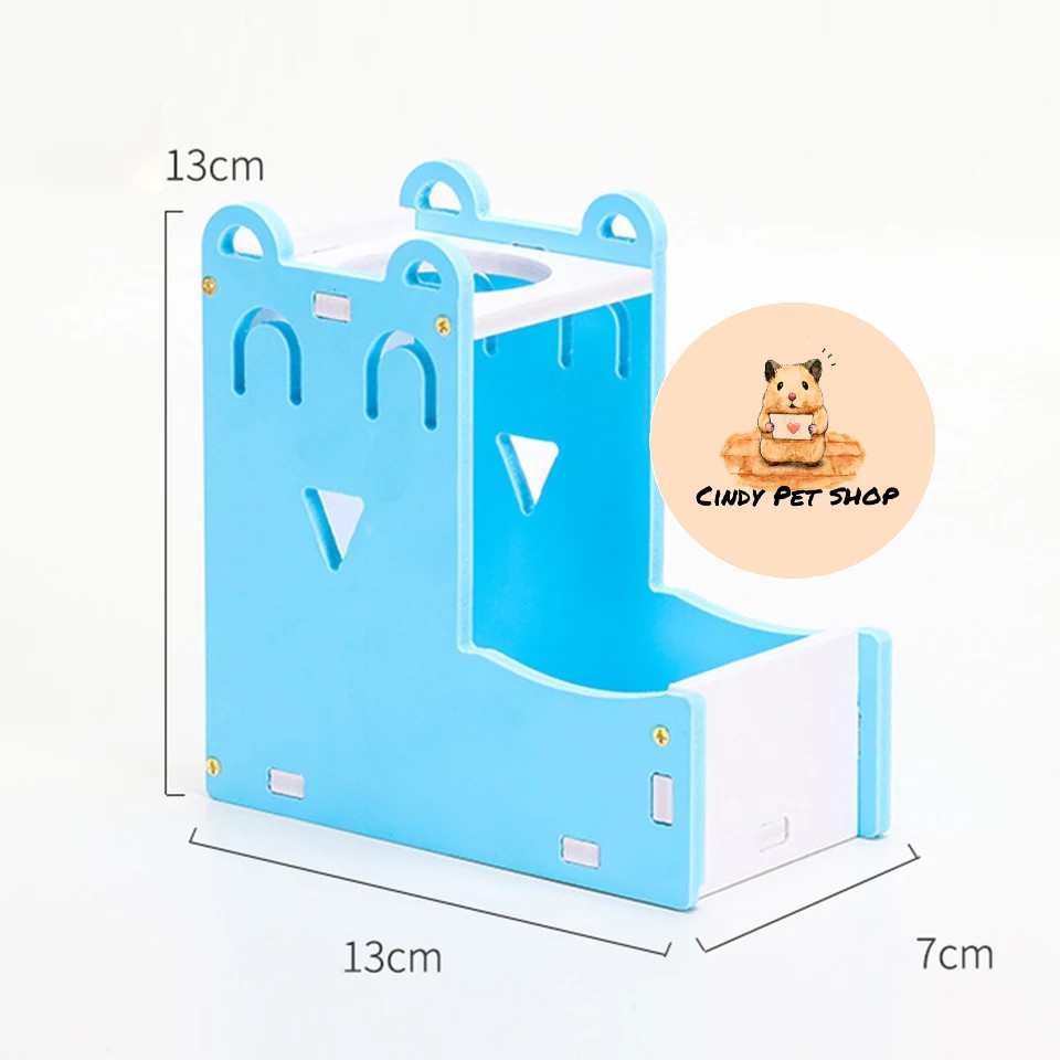 Máng ăn + uống 2 in 1 cho Hamster - không kèm bình nước