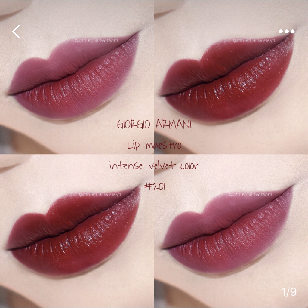 Son lì GIORGIO ARMANI chất son mềm mịn với vỏ màu đỏ - đen sang trọng | BigBuy360 - bigbuy360.vn