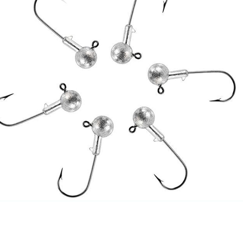 Lưỡi câu cá bằng thép 0.875g/ 1.75g/ 3.5g/ 5g/ 7g/ 10g/ 14g/ 21g thiết kế tiện lợi