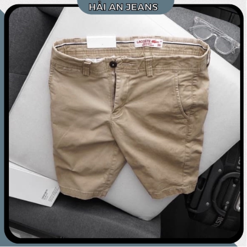 Quần short kaki nam|Quần ngố kaki nam cao cấp nhiều màu