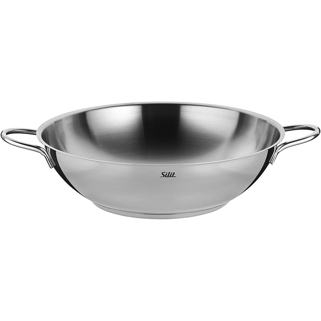 Chảo xào Inox Silit Wok 32cm