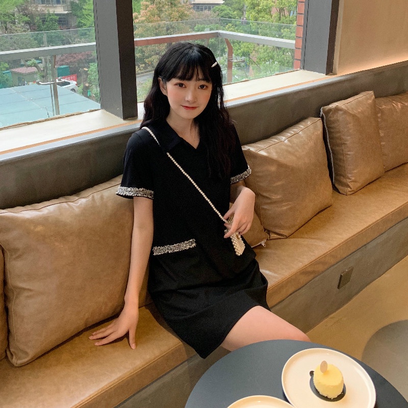 Đầm midi Perty dáng rộng phong cách Hàn Quốc thời trang mùa hè cho nữ