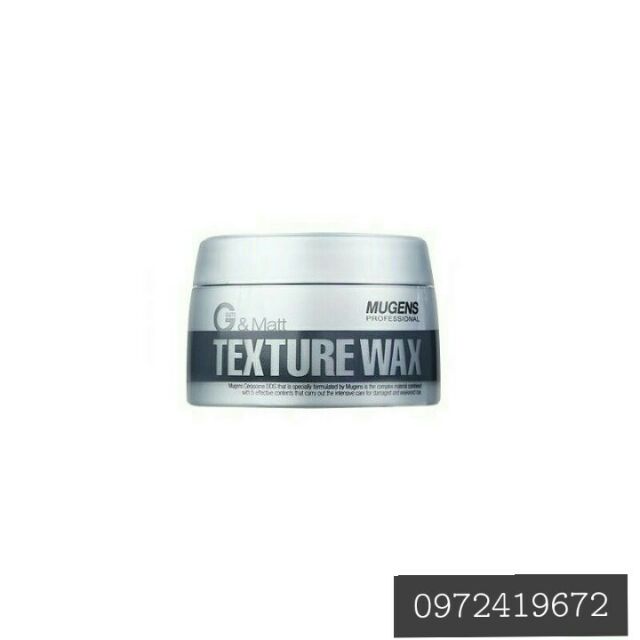 Sáp vuốt tóc MUGENS TEXTURE WAX