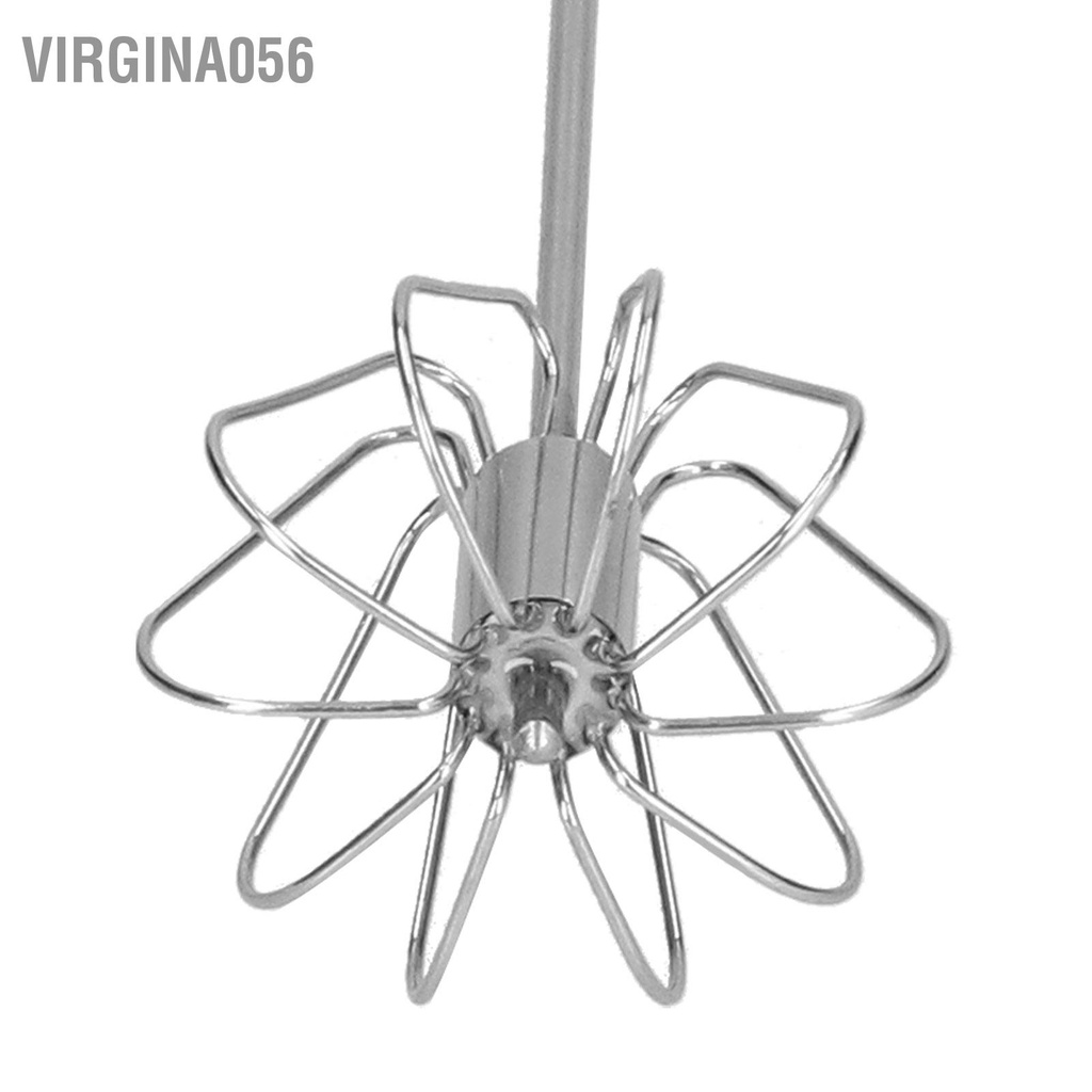 Virgina056 Máy đánh trứng Semi ‑ cầm tay nhỏ bằng thép không gỉ tự động dùng trong nhà bếp