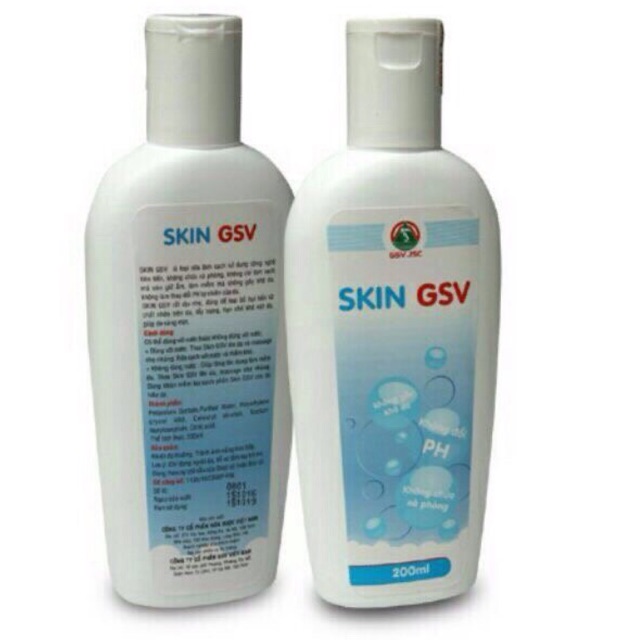 Skin GSV chai 200ml