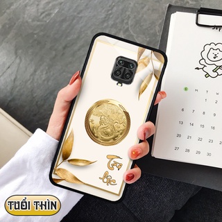 Ốp lưng kính 3D 12 con giáp - Xiaomi Redmi Note 9s/ Note 9 pro