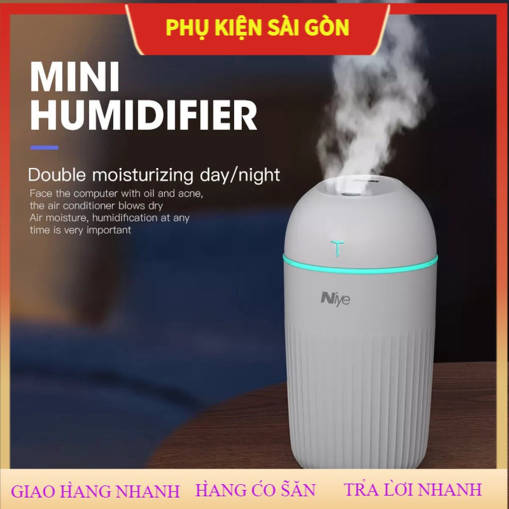 SHIP NHANH máy khuếch tán tinh dầu Mini lọc không khí Máy phun sương đèn LED GIÁ RẺ NHẤT