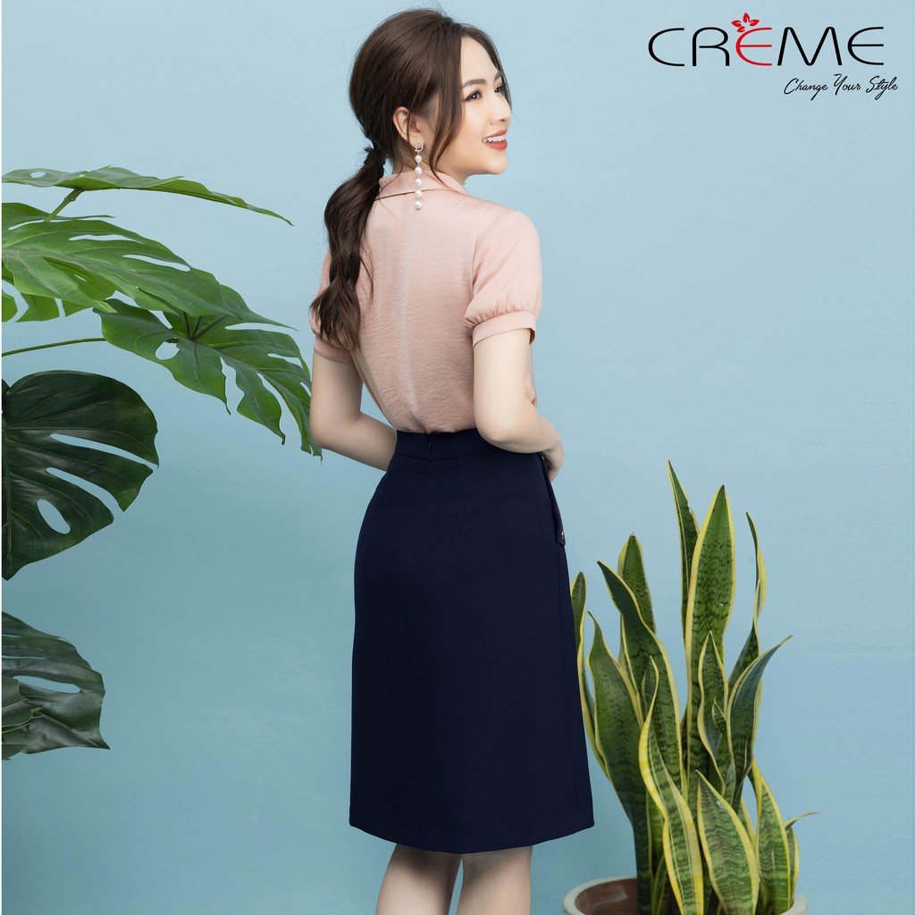 [Mã FAMALLT5 giảm 15% đơn 150k] Chân váy dáng A Công sở CV0017 CREME | BigBuy360 - bigbuy360.vn