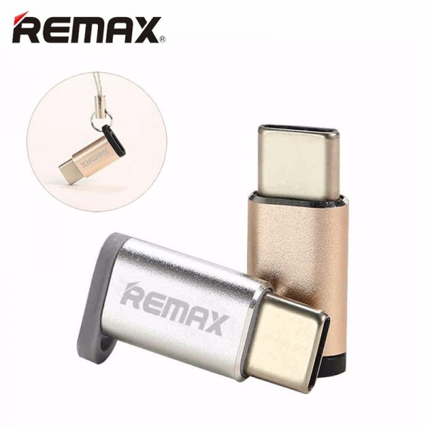 Remax Đầu Chuyển Đổi Từ Cổng Micro Usb Sang Cổng Type C Feliz / Ra-Usb1