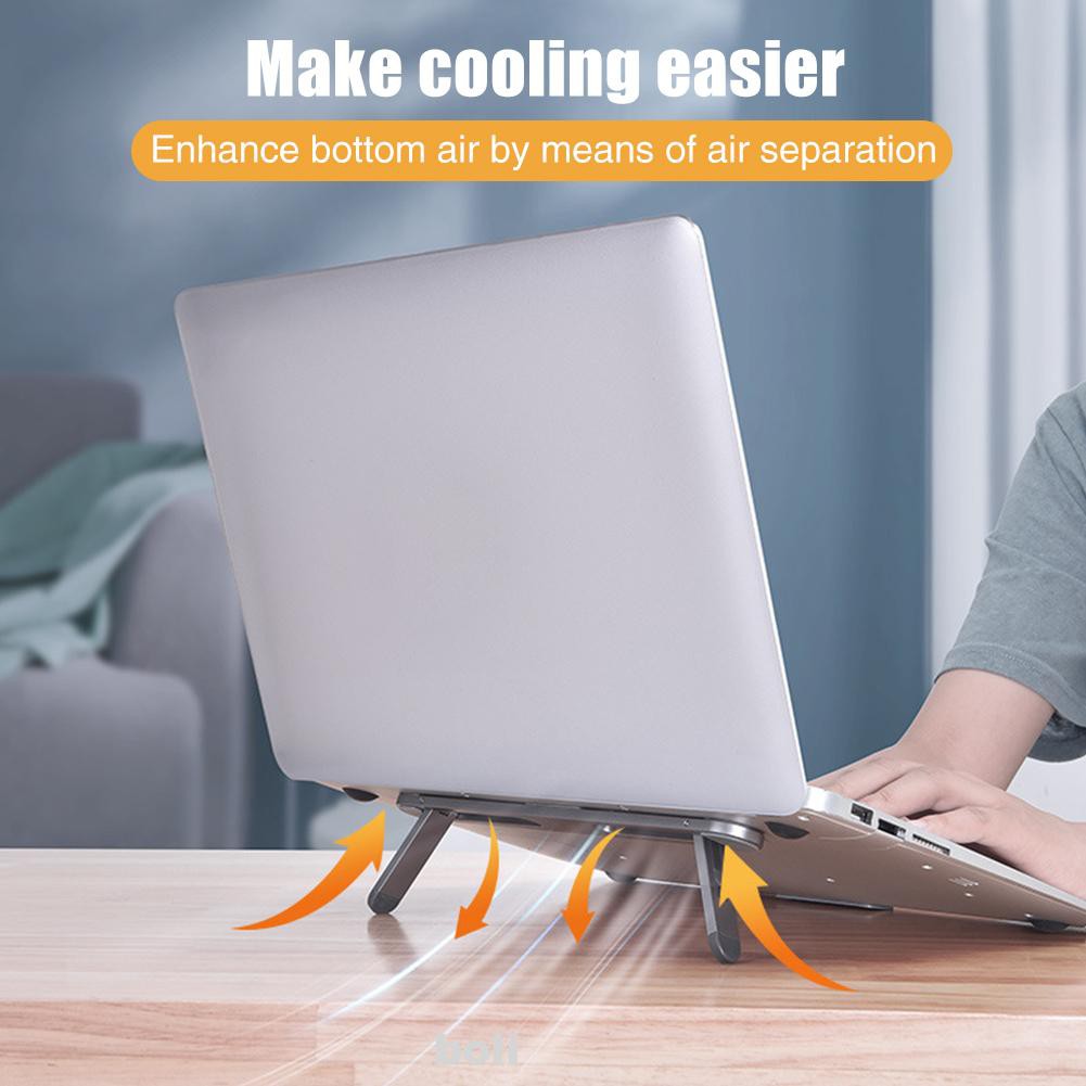 Giá Đỡ Laptop Tự Dính Có Thể Điều Chỉnh Độ Cao Tiện Dụng | BigBuy360 - bigbuy360.vn