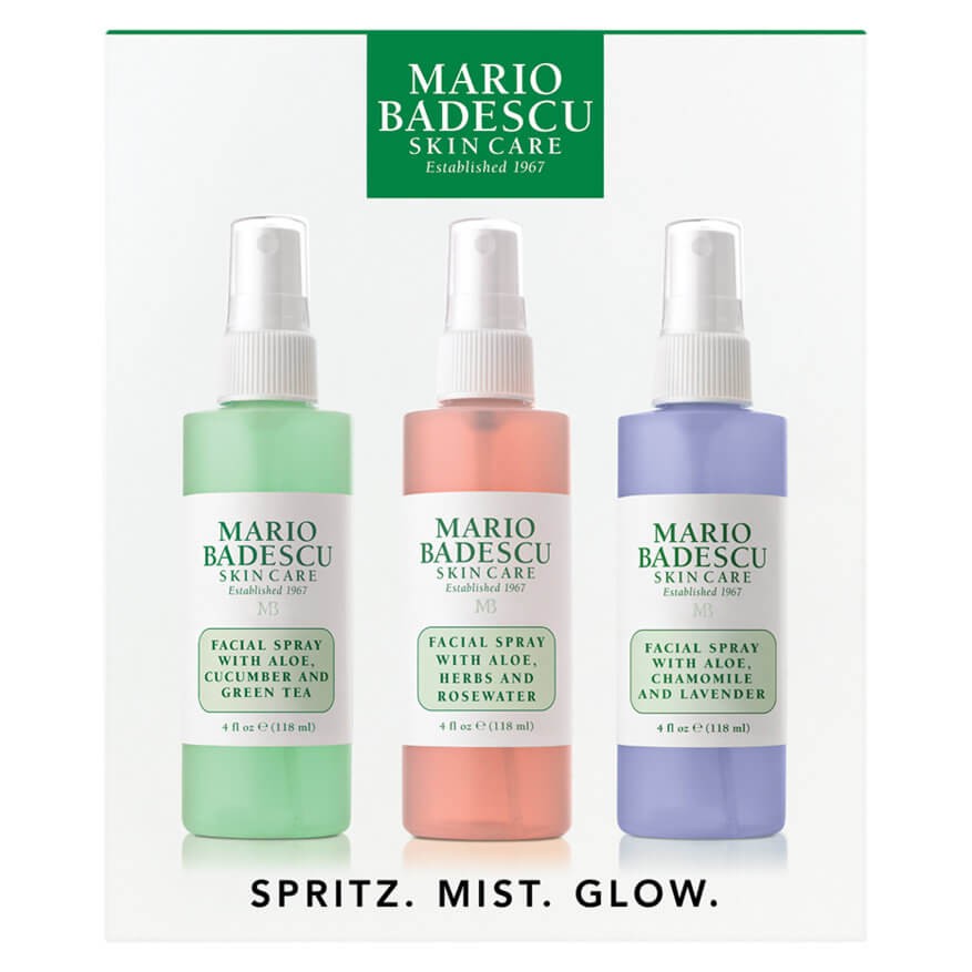 Toner thảo mộc hoa hồng MARIO BADESCU Facial Spray