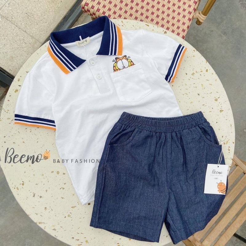 SET BỘ ÁO POLO CÔNG TỬ SIÊU HOT CHO BÉ