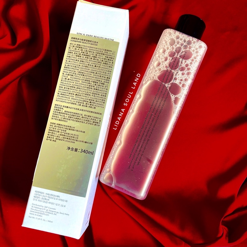 Nước thần, tẩy trang, cân bằng, dưỡng ẩm & tẩy da chết nhẹ cho da Beauty Water Son & Park | BigBuy360 - bigbuy360.vn