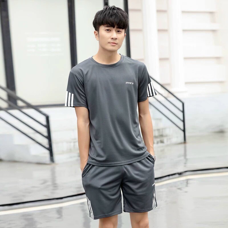 [ Đồ hè 2021] Bộ đồ thể thao nam, đồ bộ mặc hè cao cấp tay ngắn siêu hot | BigBuy360 - bigbuy360.vn
